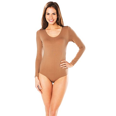 buttinette Garde- und Tanzbody für Erwachsene, beige von Exclusive Design by buttinette