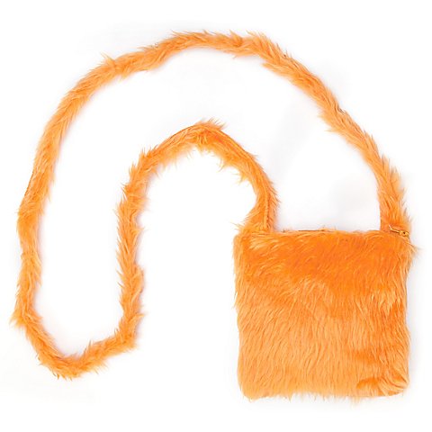 buttinette Tasche "Plüsch", orange von Exclusive Design by buttinette