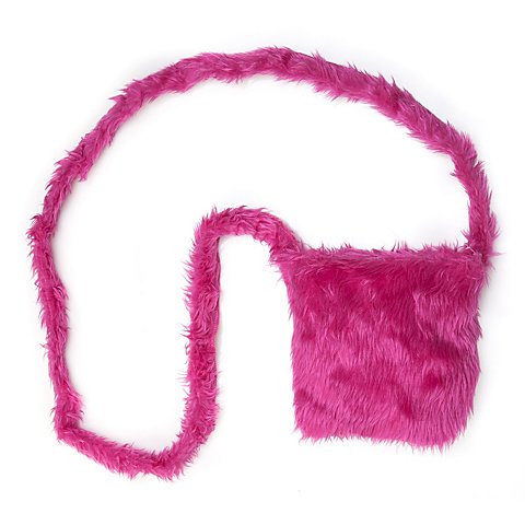 buttinette Tasche "Plüsch", pink von Exclusive Design by buttinette