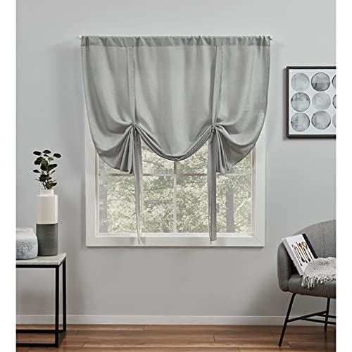 Exclusive Home Loha Lampenschirm mit Lichtfilter, 137,2 x 160 cm, Taubengrau von Exclusive Home Curtains