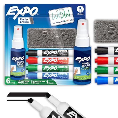 EXPO - Dry Erase Marker Starter Set Assorted - 1 Set von Expo