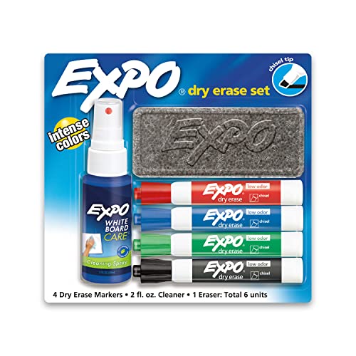 EXPO - Dry Erase Marker Starter Set Assorted - 1 Set von Expo