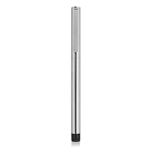 Eyiara Mattschwarzer Füllfederhalter der Serie 65, Tintenstift, 0,38 mm/0,5 mm feine Stahlfeder, modisches Design für Studenten, Büro, Geschenk-S1 von Eyiara