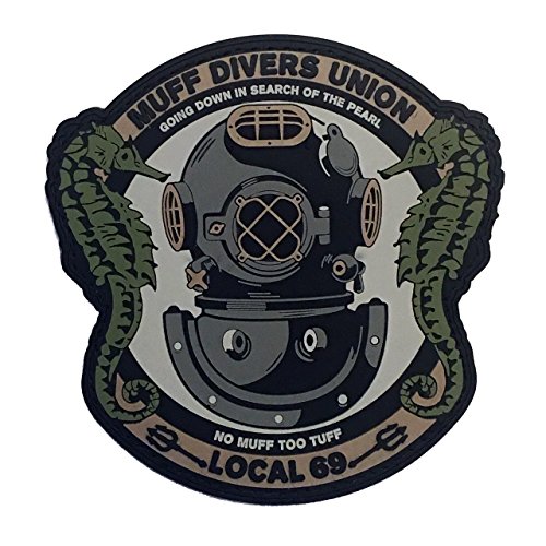 Muff Diver's Union PVC Morale Patch von F-Bomb Morale Gear