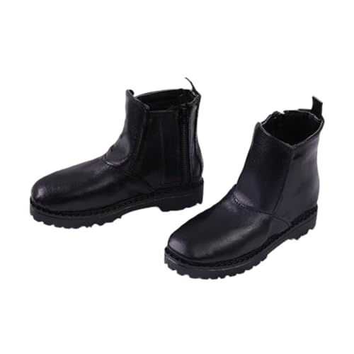 F Fityle 1/3 Stiefel mit niedrigem Absatz, Stiefeletten für Puppen, Kleidung, Kostüme, Foto-Requisiten, PU-Lederschuhe, Puppendekoration für von F Fityle