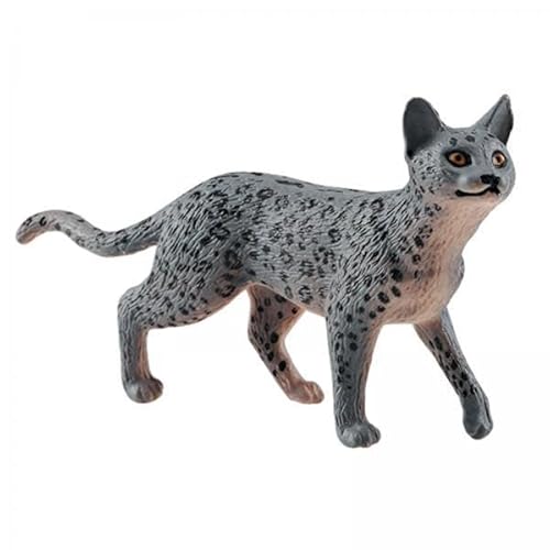 F Fityle 2X Leoparden Spielzeugfigur, Leoparden Tierfiguren, für Kinder Und Kinder, Realistische Tierstatue für Kuchendekoration, Partygeschenke von F Fityle