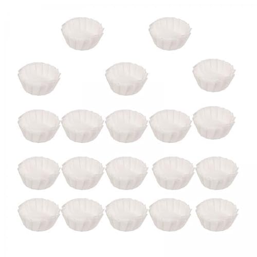 F Fityle 3x 100 Stück Papier Einlagen für Die Heißluftfritteuse, ölbeständig, Mousse Kuchen Einlagen, Käsekuchen Einlagen für Pommes Frites, Gebäck, Frittieren von F Fityle