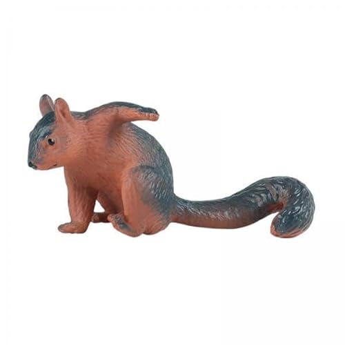 F Fityle 6X Simulation Wildtierfiguren Miniaturmodell Figur für Heimdekoration Geburtstagsgeschenk Cupcake Toppers Sammlungen Goodie Bag Stuffers von F Fityle