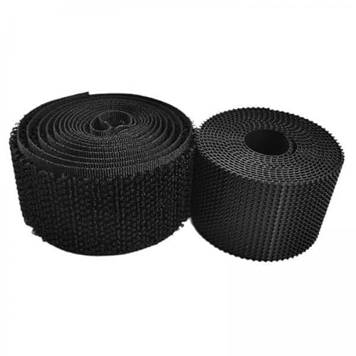 F Fityle 6x Selbstabstreifendes Klebeband, Strapazierfähiges Ineinandergreifendes Nylon Nähband mit Haken Zum Aufnähen, Zum Nähen von Taschen, Schuhen Und von F Fityle