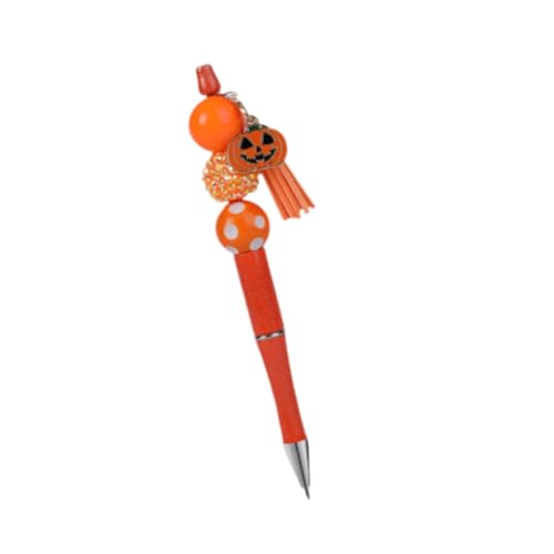 F Fityle Perlenstift, Kugelschreiber, praktisch, für Bürobedarf, Zuhause, Party, DIY, Orange von F Fityle