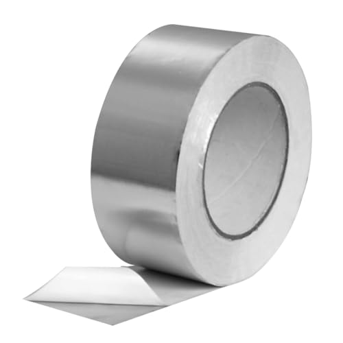 F.H. ANA Aluminium Klebeband 50/75 / 100 mm x 50 m Aluband Isolierband Tape selbstklebend Hitzebeständiges Wasserdichtes (100mm x 50m) von F.H. ANA