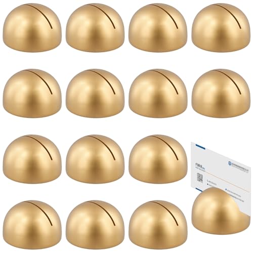 FAAING 15 Stück Runde Tischnummernhalter Gold, 30x47mm Modern Tischkartenhalter Tischnummern Holz Tischnummernhalter für Hochzeit Jahrestag Geburtstag Party FAAING 15 Stück Runde Tischnummernhalter Gold, 30x47mm Modern Tischkartenhalter Tischnummern Holz Tischnummernhalter für Hochzeit Jahrestag Geburtstag Party von FAAING