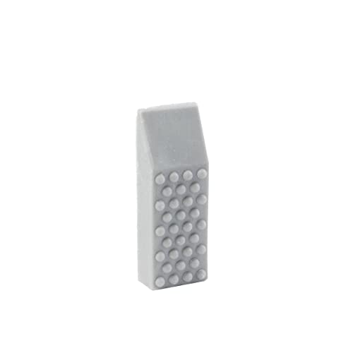 Fackelmann 60165 Ökologischer Radiergummi, entkalkend, verbrannter Topfboden, Reinigen Sie die Woche, Bügeleisen, Elastomer, Poliermittel, anionische Oberfläche, Grau, 6,5 cm x 2,5 cm von FACKELMANN