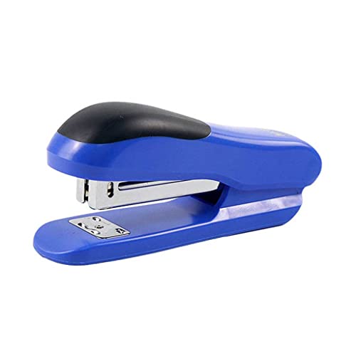 Heftgerät, energiesparendes Heftgerät aus Metall für Schul-, Büro- und Schreibwaren (Farbe: Blau) (Blau) von FAEUJG