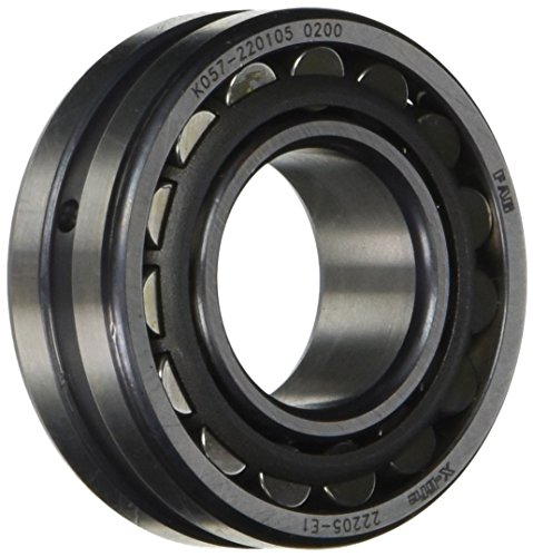 FAG 222050 Sphärische Roller Bearing, gerade Bohrung, Stahl Käfig, die, normal Metrisches, 25 mm ID, 52 mm OD, 18 mm breite von FAG