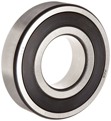 FAG 6008rsr-c3 Radial Kugellager, einreihig, ABEC 1 Präzision, Single Dichtung, Stahl Käfig, C3 Clearance, metrisches, 40 mm ID, 68 mm OD, 15 mm breite, 6700rpm Maximale Drehzahl, 2650lbf Statische Tragfähigkeit, 3800lbf Dynamische Belastung Kapazität von FAG