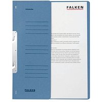 FALKEN Einhakhefter Karton blau DIN A4, halber Deckel, 1 St. von FALKEN