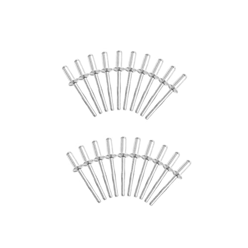 FANGHUOCL Niet Aluminium Blindniet Für Die Reparatur Luft- Und Raumfahrt BAU Automobilindustrie Blech, 20 Stück,6mm*25mm FANGHUOCL Niet Aluminium Blindniet Für Die Reparatur Luft- Und Raumfahrt BAU Automobilindustrie Blech, 20 Stück,6mm*25mm von FANGHUOCL