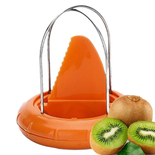 FANGZ Kiwi-Schneider-Werkzeug, Kiwi-Schäler-Schneider - Orangenschneider, Kernwerkzeug zum Graben,Manuelle Schälmaschine, spülmaschinenfestes Obst-Grabwerkzeug für Kiwi, Gurke von FANGZ