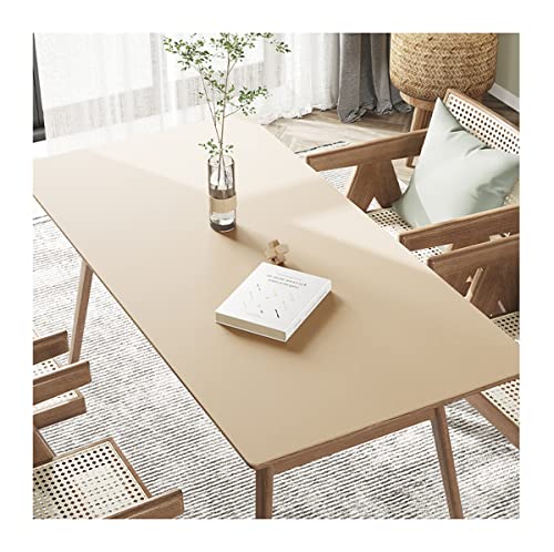 FANIVIN PU Tischdecke Tischmatte Tischfolie Schreibtisch Tischschutz Matte Haushalt Küche Bürobedarf Einseitig Wasserdicht Multifunctional Khaki 50 * 100cm von FANIVIN