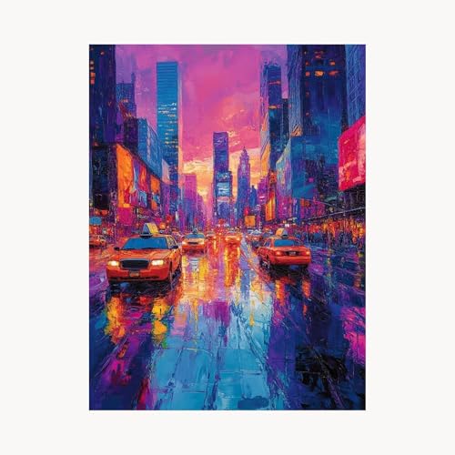 Malen Nach Zahlen Erwachsene, Malen Nach Zahlen Stadt, DIY Set Erwachsene mit Acrylfarben Set Leinwand Bilder Landschaft 80x110cm Pinselset, Paint by Numbers, Zimmer Deko Geschenke für Frauen FYH-3484 Malen Nach Zahlen Erwachsene, Malen Nach Zahlen Stadt, DIY Set Erwachsene mit Acrylfarben Set Leinwand Bilder Landschaft 80x110cm Pinselset, Paint by Numbers, Zimmer Deko Geschenke für Frauen FYH-3484 von FANLIGZU