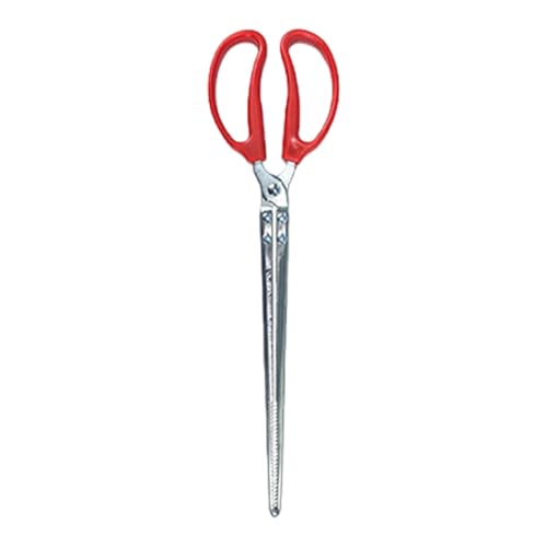 Edelstahl-Zange mit Wellenschliff, multifunktionaler Müllclip, langer Griff, für Küche, Kochen, Outdoor, Camping, Fischgreifer Edelstahl-Zange mit Wellenschliff, multifunktionaler Müllclip, langer Griff, für Küche, Kochen, Outdoor, Camping, Fischgreifer von FANSHINUO