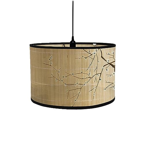 FANSU Lampenschirm fuir Tischlampe, Lotus Blume Lampenschirm Hängelampe Lampenabdeckung für Stehlampe Tischlampe Deckenleuchte Wohnzimmer Moderner Deko (30x30x20cm,Zweig) von FANSU