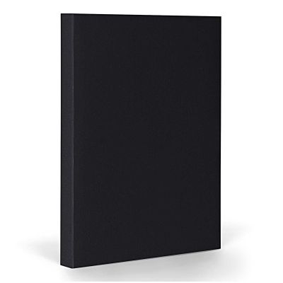 Notizbuch A5 kariert black-silver von FANTASTICPAPER