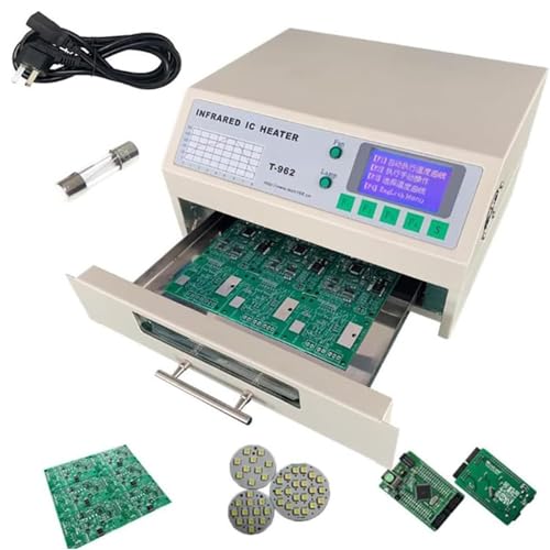 FANYING Reflow-Ofen, intelligenter Schubladen-Reflow-Ofen, 800 W/1500 W/2500 W/2300 W, automatische Temperaturanzeige, Infrarot-Reflow-Ofen,962 von FANYING