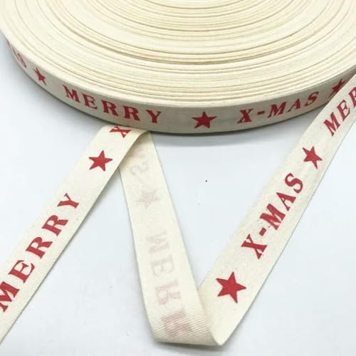 5 Yards 15 mm bedrucktes Polyester-Baumwollband DIY Party Geschenkverpackungszubehör-37-15 mm von FAQIMORAX