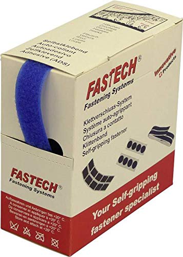 FASTECH® Klettband zum Nähen 5m x 20mm blau 5m Flauschteil B20-STD-L-042605 von FASTECH