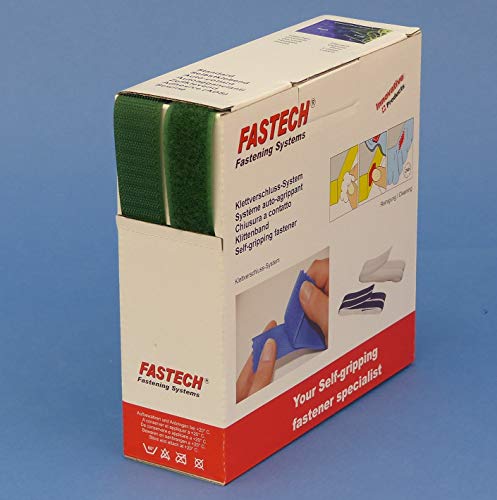 FASTECH B25-STD033510, 10 M BOX H/L STD 25 MM GREEN von FASTECH