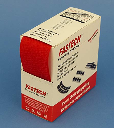 FASTECH B50-STD-H-133905, 5 M BOX HOOK STD 50 MM RED von FASTECH