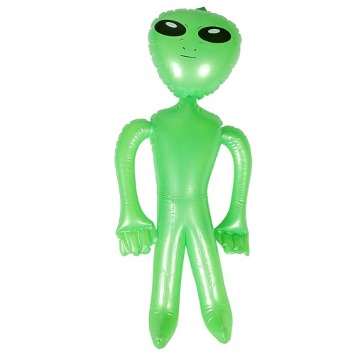 FAVOMOTO Aufblasbarer Alien Marsmann Aufblasbarer Geist Halloween Aufblasbarer Alien Alien Raumschiff Party Zubehör Alien Inflatable Halloween Toys Alien Party Dekorationen von FAVOMOTO