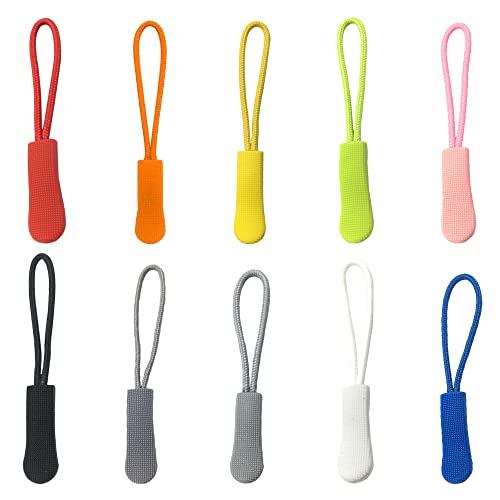 100 Stück Reißverschluss Anhänger, Reißverschluss Zipper, Zipper Pulls, Reißverschluss Zipper, Für Bekleidung, Rucksäcke, Schuhe, Outdoorsport von FBDSUFH