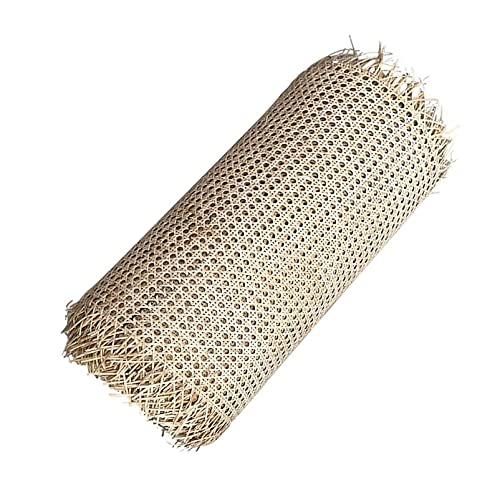 FBHappiness Rattan Cane Webbing Roll, Woven Hexagon Open Mesh, Cane Webbing Sheet, Rattan Pressed Cane Webbing Sheet for Caning Projects, Caning Material,/40Cm*300Cm(16In*119In) von FBHappiness