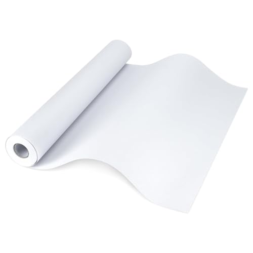 Hängender Kraftpapierspender, wandmontierter Geschenkpapierspender, strapazierfädio, Bekleidungsgeschäft, Café, Restaurant, Küche, Schule, Klassenzimmer (Farbe: nur Kraftpapier, Größe: 45 cm von FBHappiness