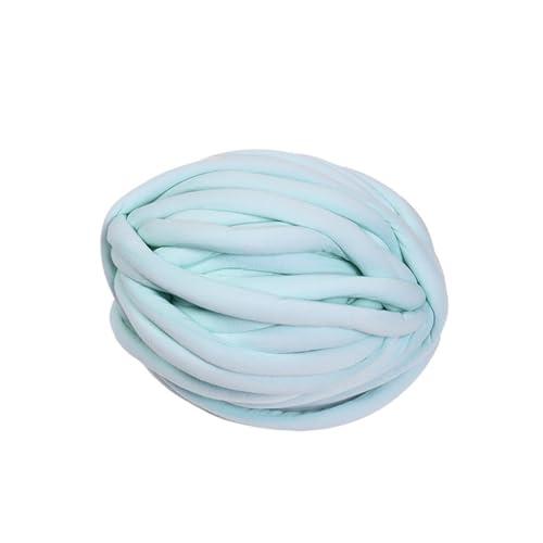 Wolle, 500 g, Baumwollgarn, Häkelstrickband mit grober Wolle und ohne Waschen, Lllgarn, Häkelstrickband mit grober Wolle und ohne Waschen, Länge 24 m, zum Stricken, Häkelwolle (Farbe: G) (S) von FBHappiness