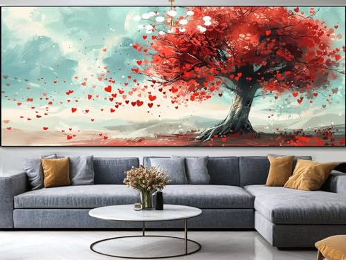 Diamond Painting Afrika Diamond Painting Erwachsene Groß xxl 120x50cm，Schönheit Diamond Painting Kinder Mit Full Square Zubehör Set，DIY Cross Stickerei Deko Wohnzimmer Schlafzimmer Eingang Wand B91 von FCNUEBVGL