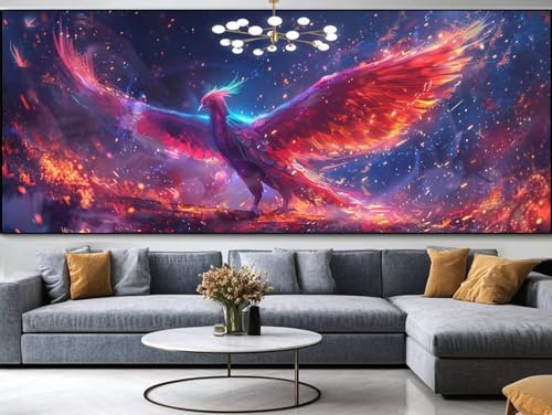 Diamond Painting Buddhismus Diamond Painting Erwachsene Groß xxl 120x50cm，Zen-Buddhismus Diamond Painting Kinder Mit Full Square Zubehör Set，DIY Cross Stickerei Deko Wohnzimmer Schlafzimmer Wand C27 von FCNUEBVGL