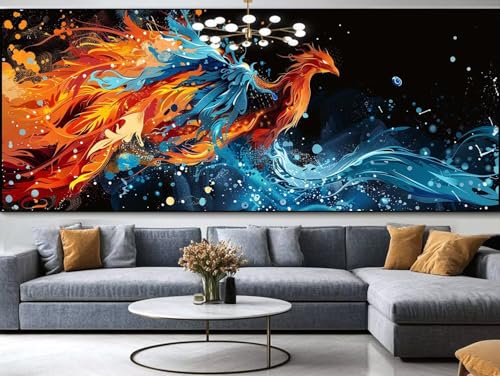 Diamond Painting Buddhismus Diamond Painting Erwachsene Groß xxl 160x80cm，Zen-Buddhismus Diamond Painting Kinder Mit Full Square Zubehör Set，DIY Cross Stickerei Deko Wohnzimmer Schlafzimmer Wand C28 von FCNUEBVGL