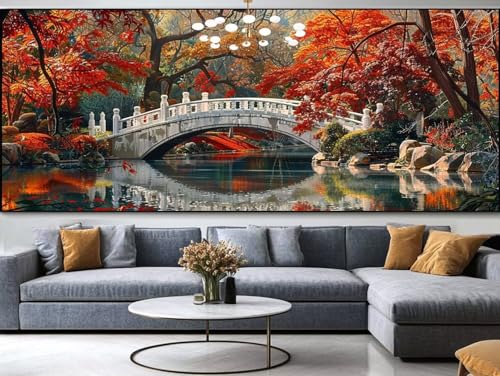 Diamond Painting Flügel Diamond Painting Erwachsene Groß xxl 150x60cm，Feder Diamond Painting Kinder Mit Full Square Zubehör Set，DIY Cross Stickerei Deko Wohnzimmer Schlafzimmer BüRo Eingang Wand B38 von FCNUEBVGL