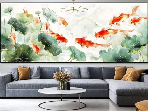 Diamond Painting Landschaft Diamond Painting Erwachsene Groß xxl 150x60cm，Berg Diamond Painting Kinder Mit Full Square Zubehör Set，DIY Cross Stickerei Deko Wohnzimmer Schlafzimmer Eingang Wand C23 von FCNUEBVGL