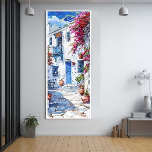 Diamond Painting Landschaft Landschaft 50x120cm，5D Daiments Painting Erwachsene mit Diamond Painting Zubehör，Groß Diamont Painting bilder Set Full Round Drill Geschenk für mädchen Home Wall Décor C26 von FCNUEBVGL