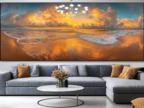 Diamond Painting Schmetterling Diamond Painting Erwachsene Groß xxl 140x70cm，Lotusblume Diamond Painting Kinder Mit Full Square Zubehör Set，DIY Cross Stickerei Deko Wohnzimmer Schlafzimmer Wand C80 von FCNUEBVGL