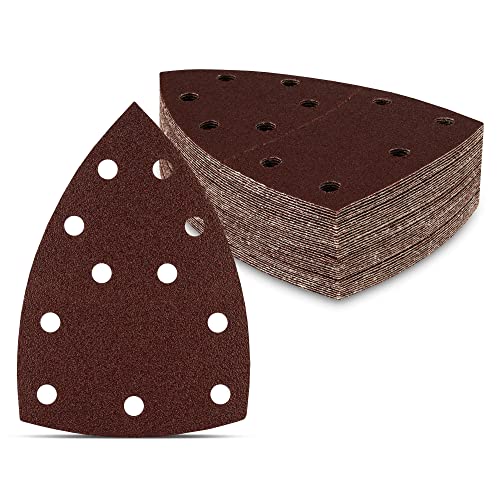 Prio-Schleifdreiecke │ 25 Stück │ 11-Loch │ 105 x 152 mm │ Korn 40 │ für Multischleifer │ Schleifblätter │ dreieckige Schleifpads │ Schleifpapier Prio-Schleifdreiecke │ 25 Stück │ 11-Loch │ 105 x 152 mm │ Korn 40 │ für Multischleifer │ Schleifblätter │ dreieckige Schleifpads │ Schleifpapier von FD-Workstuff