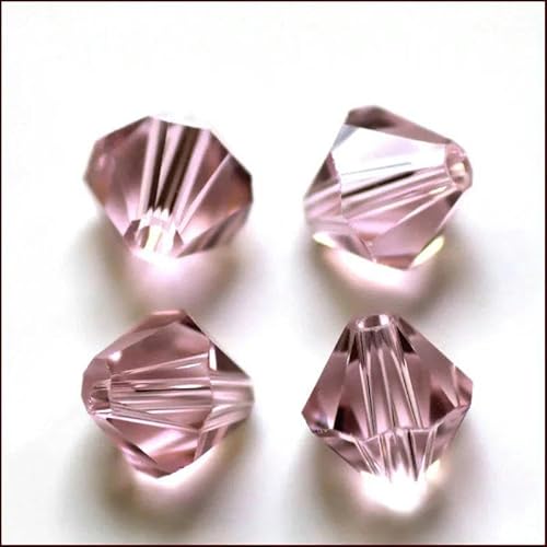 Kristall-Doppelkegel-Perle, 200 Stück/Los, 3,4,5,6,8,10 mm, tschechische lose Facettenglasperlen zur DIY-Schmuckherstellung, B, ca. 8 mm von FDIMALTOR