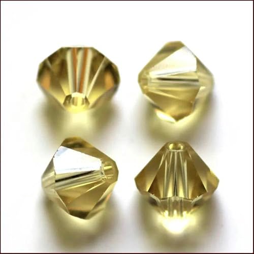 Kristall-Doppelkegel-Perle, 200 Stück/Los, 3,4,5,6,8,10 mm, tschechische lose Facettenglasperlen zur DIY-Schmuckherstellung, D, ca. 8 mm von FDIMALTOR