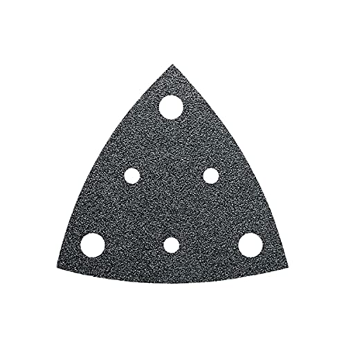 Fein 63717116016 Schleifblätter Korn 240 | universeller Einsatz auf nahezu allen Materialien | gelocht | Klettschnellbefestigung | hohe Abtrageleistung | 50 Stück, 1 V, Schwarz, Grit, Pack von FEIN