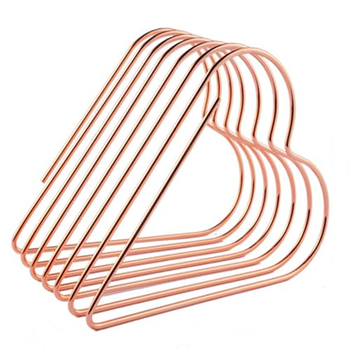 FEIQIAO Verstellbares Teleskop-Dreieck-Schallplattenregal-Bücherregal, Ordner-Organizer-Sortierer aus Draht, dekorativer Desktop-Buch-Organizer-Zeitungsständer (rose gold, 6-Raster) von FEIQIAO